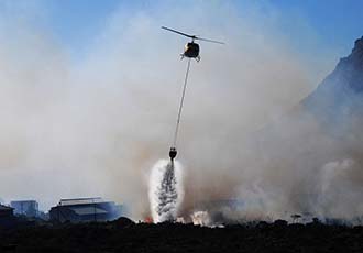 Helicopters could bring fresh technologies to fighting brushfires